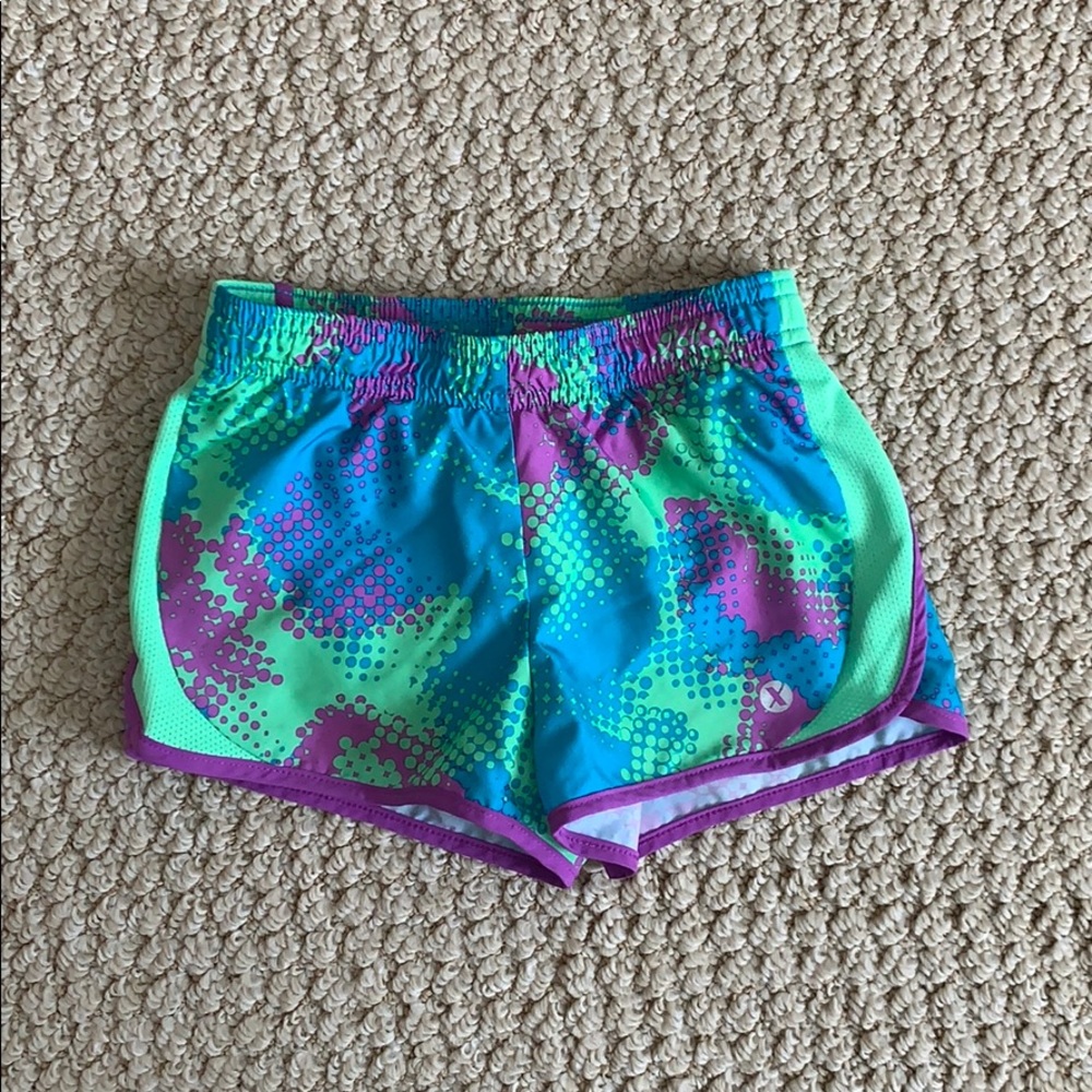 Xersion girls shorts size 4. Fully lined, like new